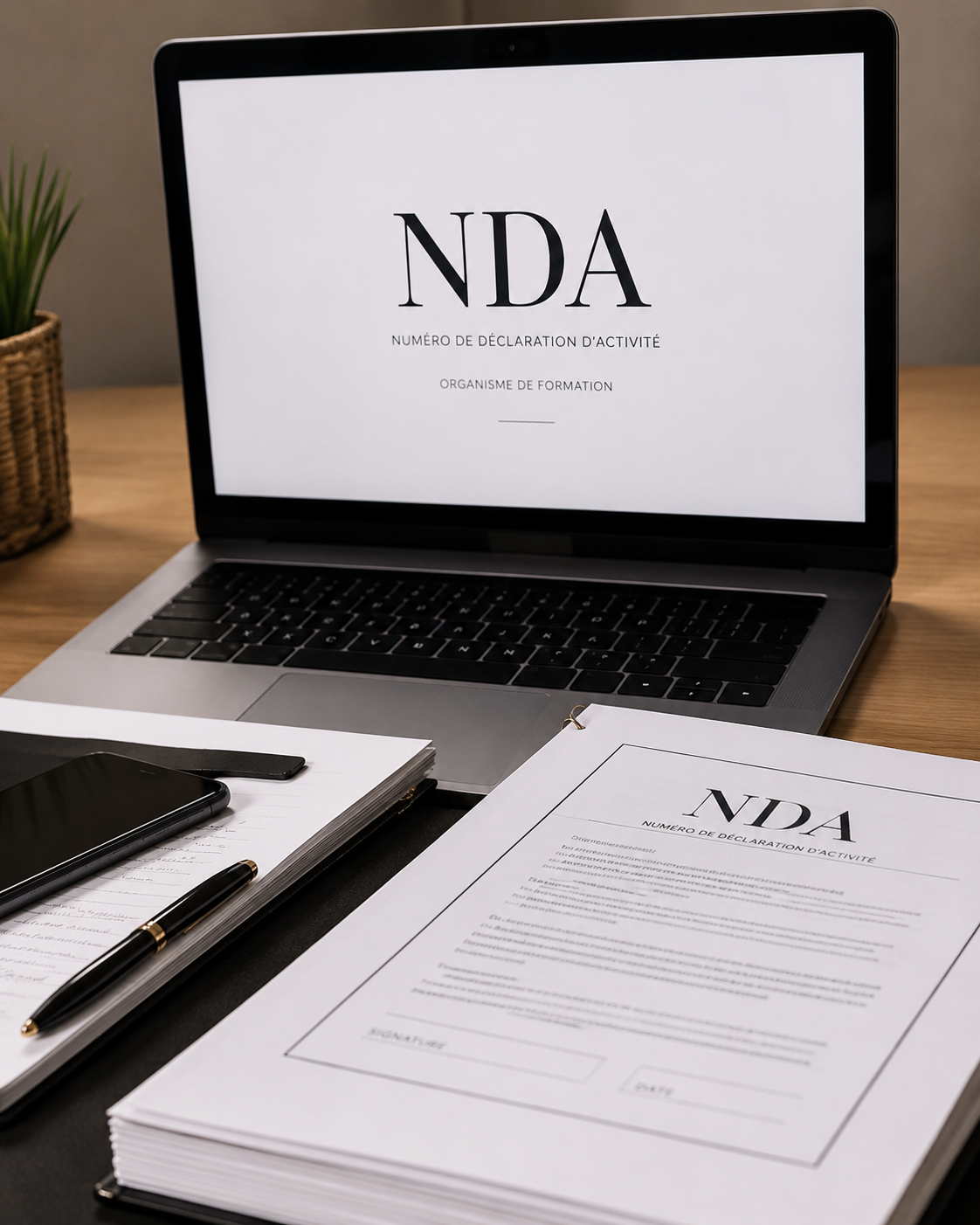 Accompagnement pour obtenir un numéro de déclaration d'activité NDA